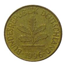 Монета 5 пфеннигов 1996 года A Германия (аверс)