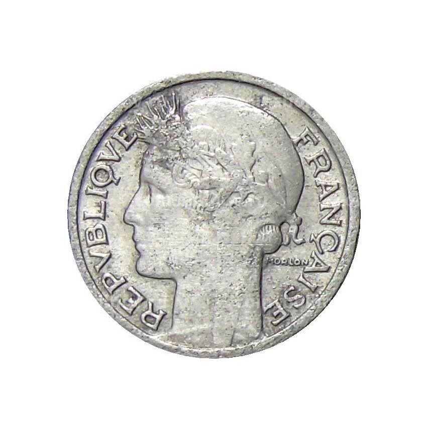 Монета 50 сантимов 1946 года В Франция (вид 2)