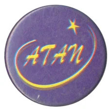 Значок рекламный ATAN