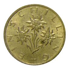 Монета 1 шиллинг 1993 года Австрия (реверс)