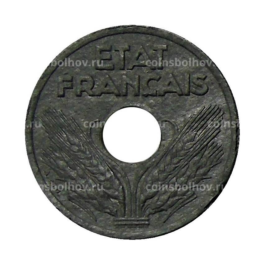 Монета 10 сантимов 1941 года Франция - Правительство Виши (État Français) (вид 2)