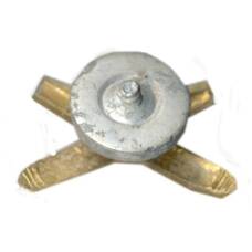 Значок Эмблема «Ракетные войска и Артиллерия» (вид 2)