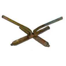 Значок Эмблема «Ракетные войска и Артиллерия» (вид 2)