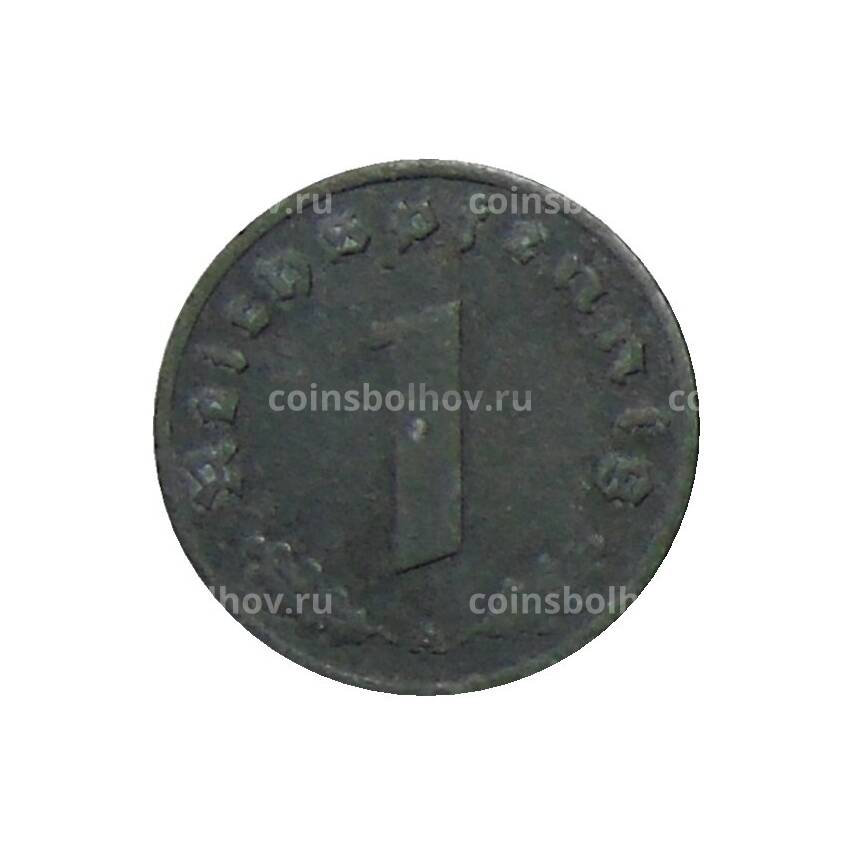 Монета 1 рейхспфенниг 1940 года A Германия (вид 2)