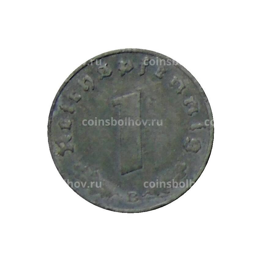 Монета 1 рейхспфенниг 1944 года В Германия (вид 2)