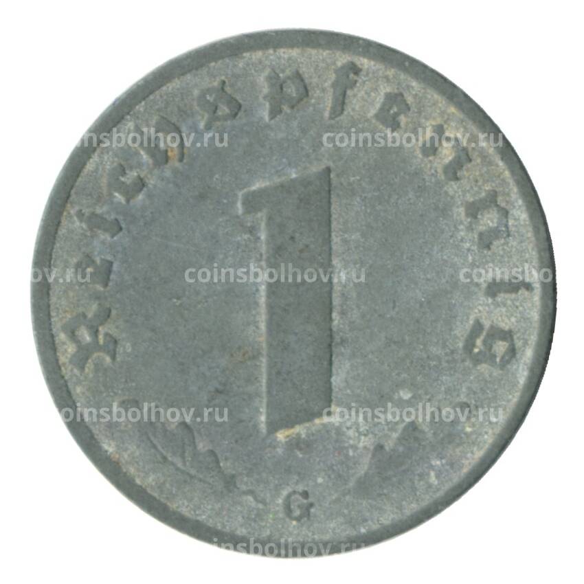 Монета 1 рейхспфенниг 1940 года G Германия (вид 2)