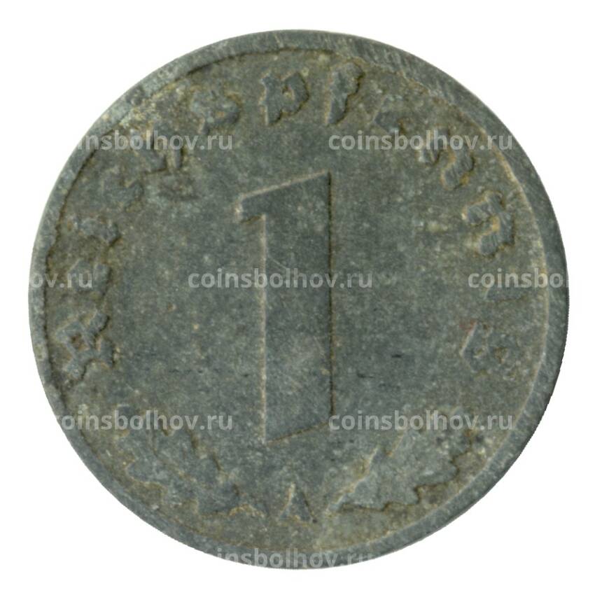 Монета 1 рейхспфенниг 1943 года A Германия (вид 2)