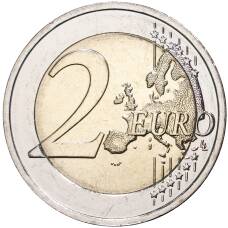 Монета 2 евро 2021 года Эстония — Финно-угорские народы (реверс)