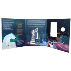 Монета Альбом — планшет для монеты 25 рублей 2021 года Российская (Советская) мультипликация — Умка (реверс)