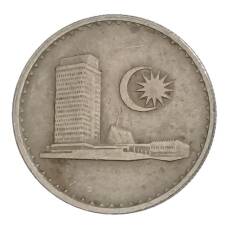 Монета 10 сен 1973 года Малайзия (реверс)