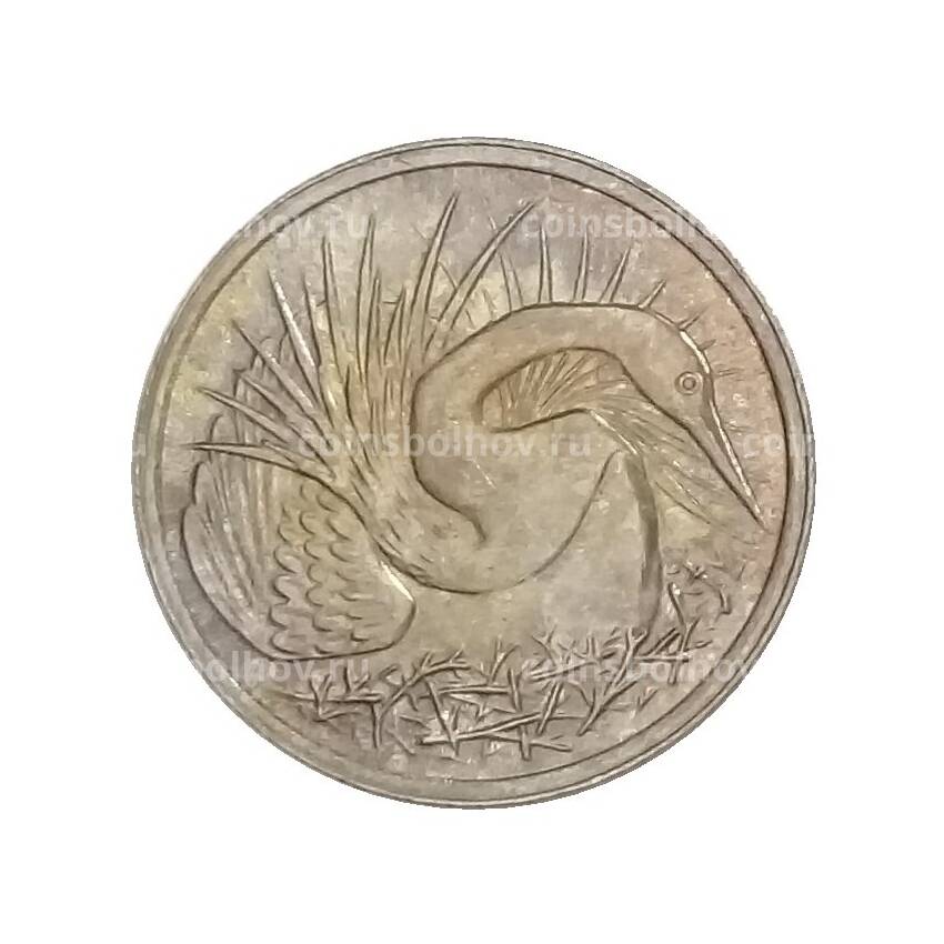 Монета 5 центов 1977 года Сингапур (вид 2)