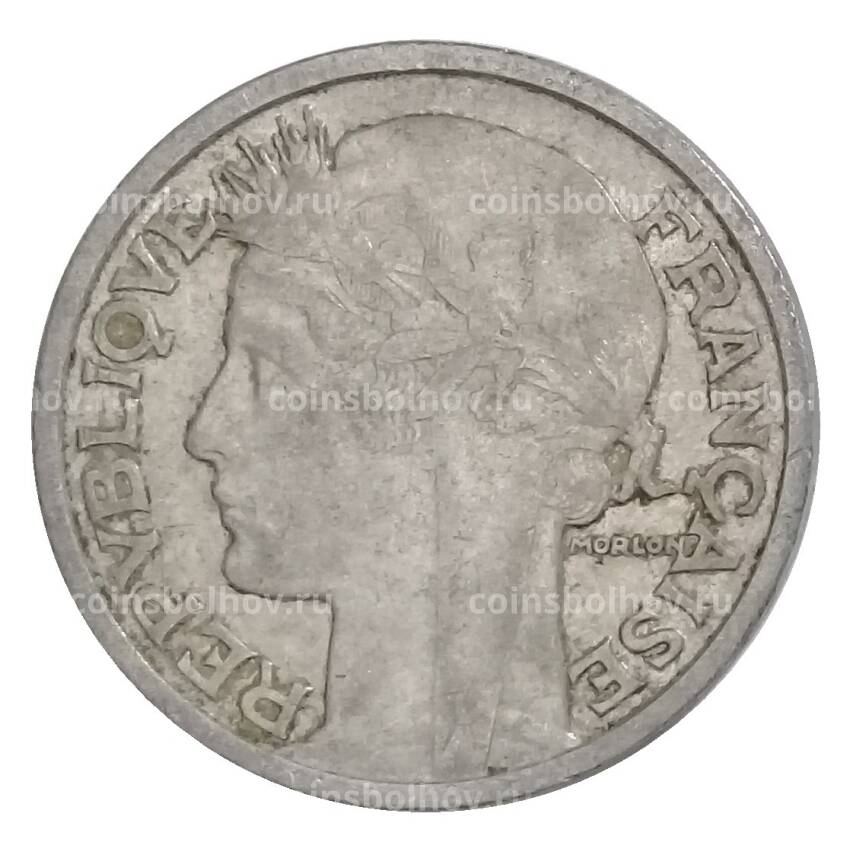 Монета 2 франка 1947 года Франция (вид 2)
