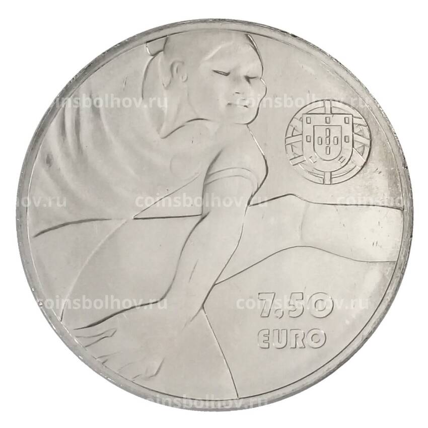 Монета 7,5 евро 2016 года Португалия — Эйсебио
