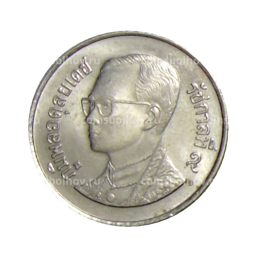 Монета 1 бат 1987 года Таиланд (вид 2)