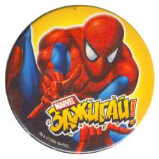 Значок рекламный MARVEL — Зажигай с нами!