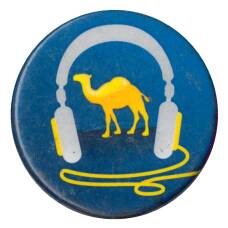 Значок рекламный Наушники