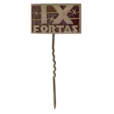 Значок IX форт