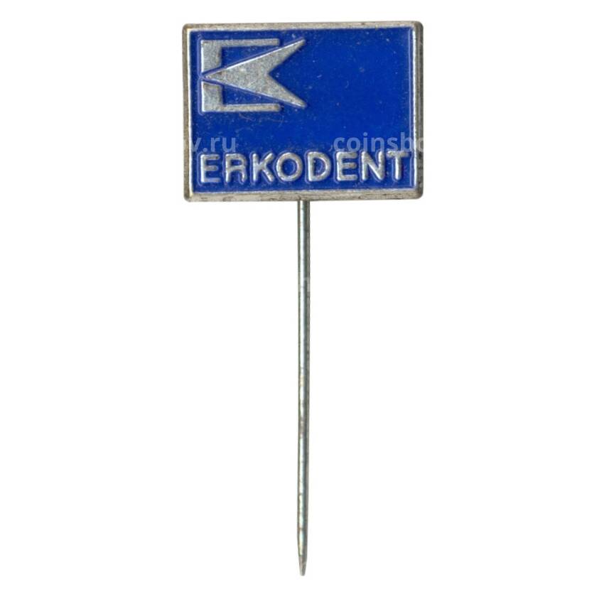 Значок рекламный Erkodent (Германия)