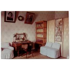 Открытка Москва — Кабинет и квартира В.И. Ленина в Кремле. Комната М.И. Ульяновой.