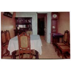 Открытка Москва — Кабинет и квартира В.И. Ленина в Кремле. Столовая.