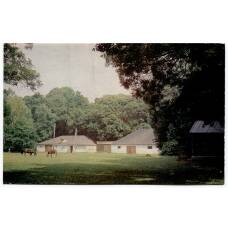 Открытка Спасское-Лутовиново — Конюшня, сбруйная и каретный сарай