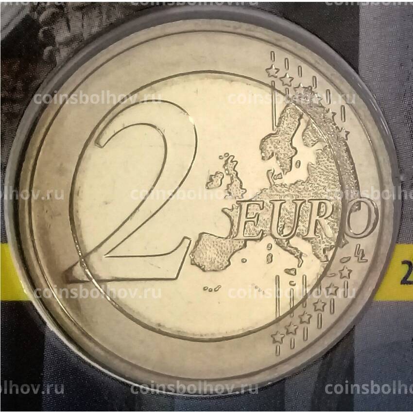 Монета 2 евро 2017 года Бельгия — 200 лет со дня основания Гентского университета (в блистере) (вид 2)