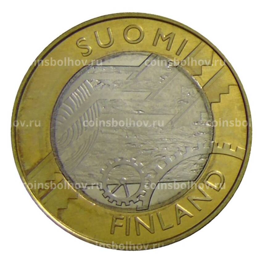 Монета 5 евро 2011 года Финляндия —  Исторические регионы Финляндии — Уусимаа