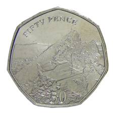 Монета 50 пенсов 2020 года Гибралтар (аверс)