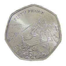 Монета 50 пенсов 2020 года Гибралтар (аверс)