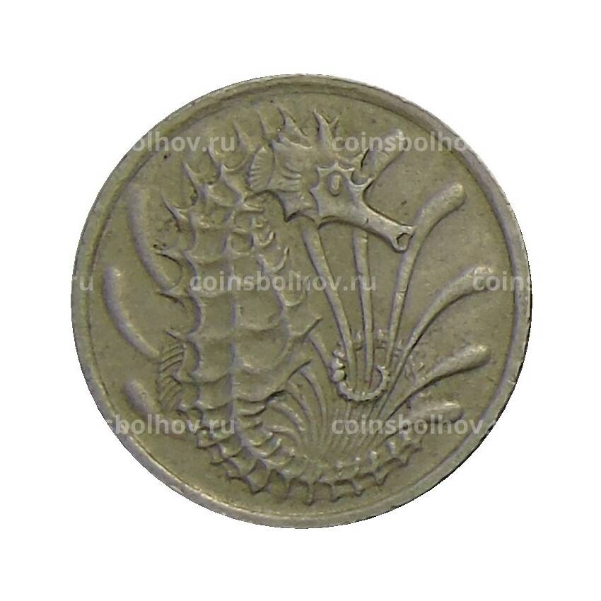 Монета 10 центов 1974 года Сингапур (вид 2)