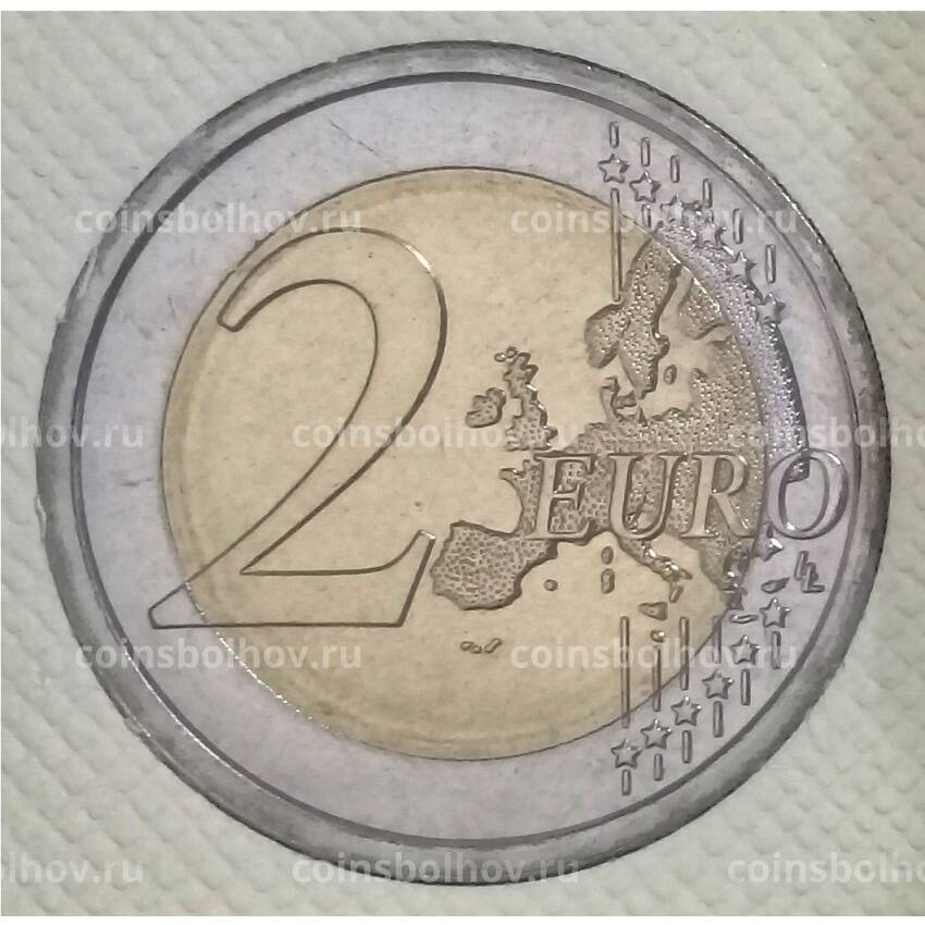 Монета 2 евро 2017 года Ватикан — 1950 лет мученичеству Святого Петра и Святого Павла (в подарочном буклете) (вид 2)