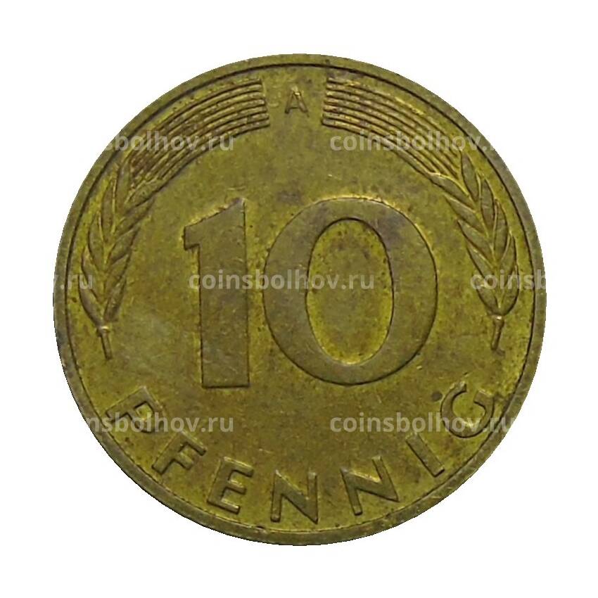 Монета 10 пфеннигов 1992 года A Германия (вид 2)