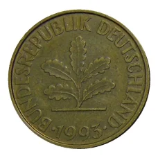 Монета 10 пфеннигов 1993 года A Германия (аверс)