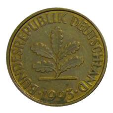 Монета 10 пфеннигов 1993 года A Германия (аверс)