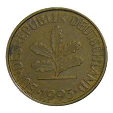 Монета 10 пфеннигов 1993 года A Германия (аверс)