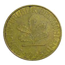 Монета 10 пфеннигов 1995 года A Германия (аверс)