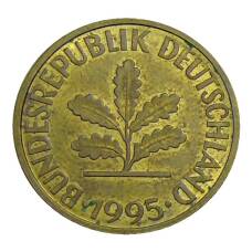 Монета 10 пфеннигов 1995 года D Германия (аверс)