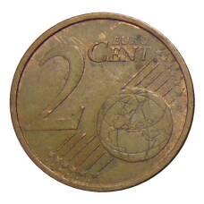 Монета 2 евроцента 2003 года J Германия (реверс)