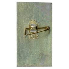 Значок Смоленск — памятник композитору А. Глинке (вид 2)