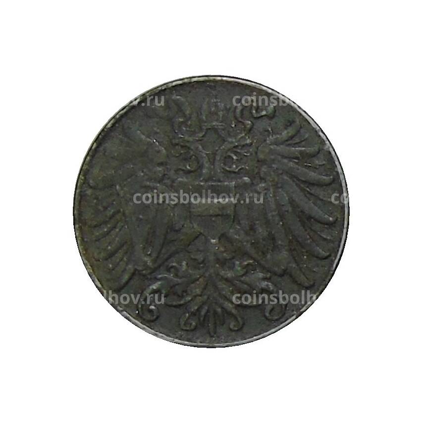 Монета 2 геллера 1917 года Австрия (вид 2)