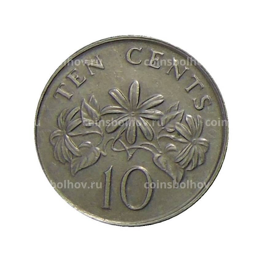 Монета 10 центов 1989 года Сингапур (вид 2)