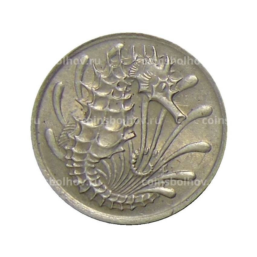 Монета 10 центов 1970 года Сингапур (вид 2)
