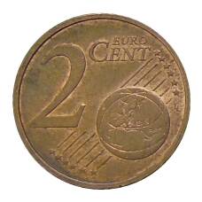 Монета 2 евроцента 1999 года Франция (реверс)