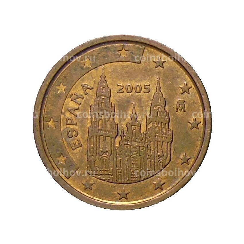 Монета 2 евроцента 2005 года Испания