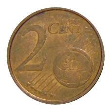 Монета 2 евроцента 2005 года Испания (реверс)