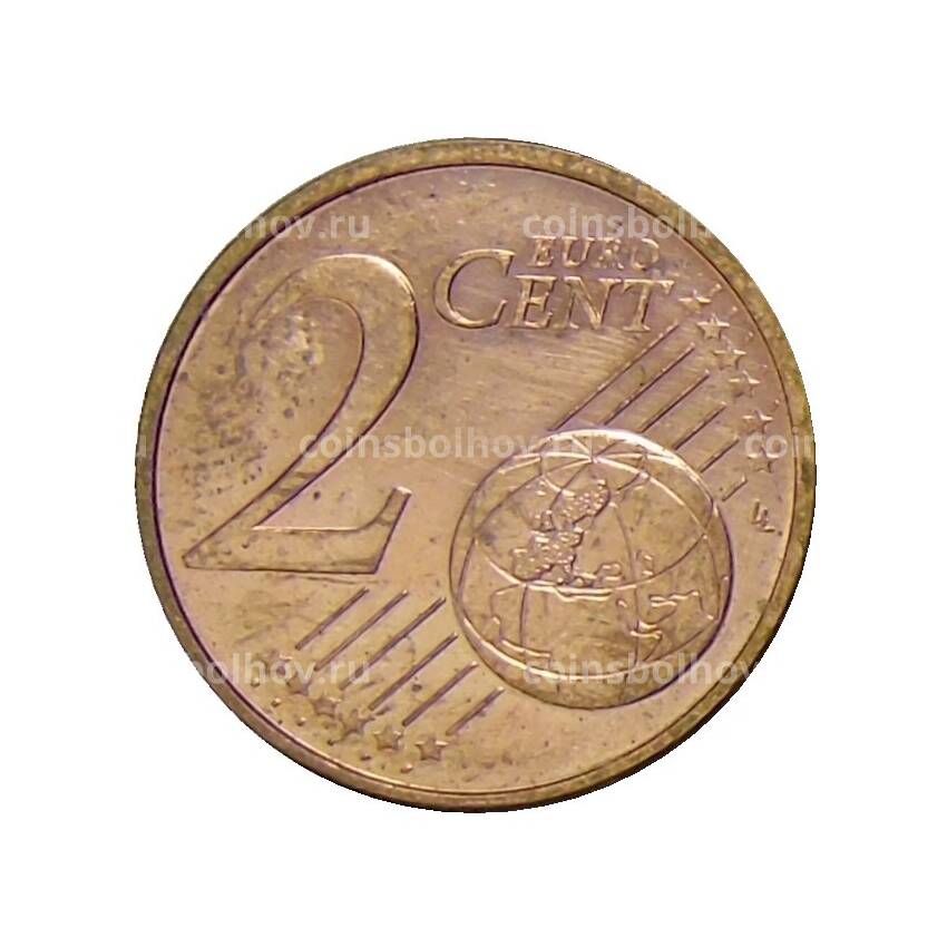 Монета 2 евроцента 2010 года Франция (вид 2)