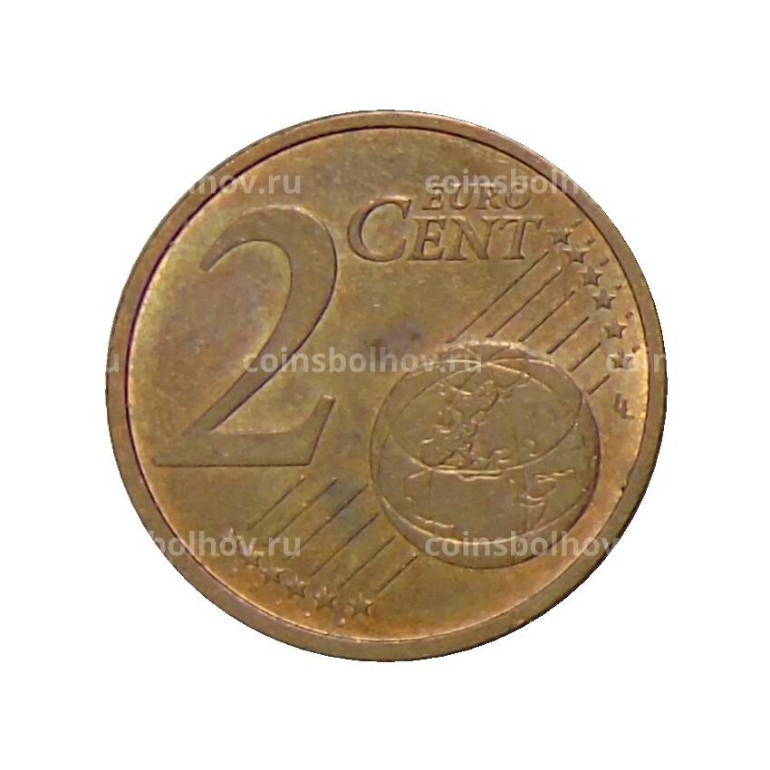Монета 2 евроцента 2018 года Франция (вид 2)