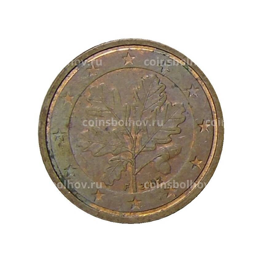 Монета 2 евроцента 2002 года F Германия