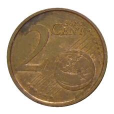 Монета 2 евроцента 2006 года Испания (реверс)