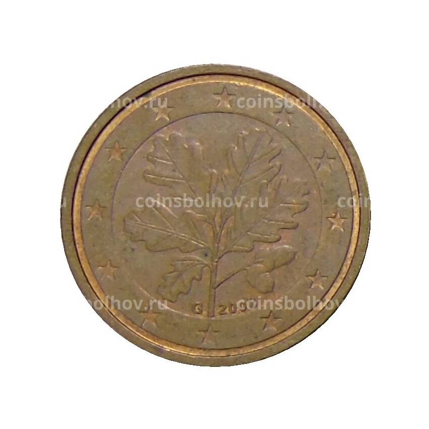 Монета 2 евроцента 2002 года G Германия